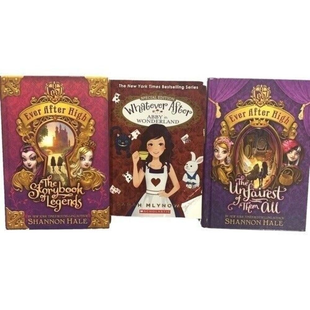 Ever After High Whatever After Fantasy Adventure 3 Book Set Preowned Young Adult